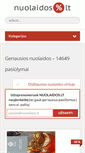 Mobile Screenshot of nuolaidos.lt