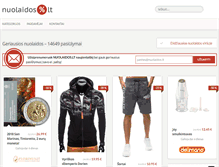 Tablet Screenshot of nuolaidos.lt